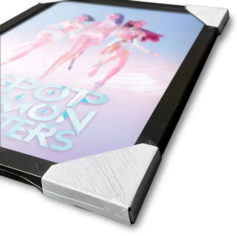 KPop Demon Hunters Collector Druck Gerahmtes Plakat Trio Produktfoto