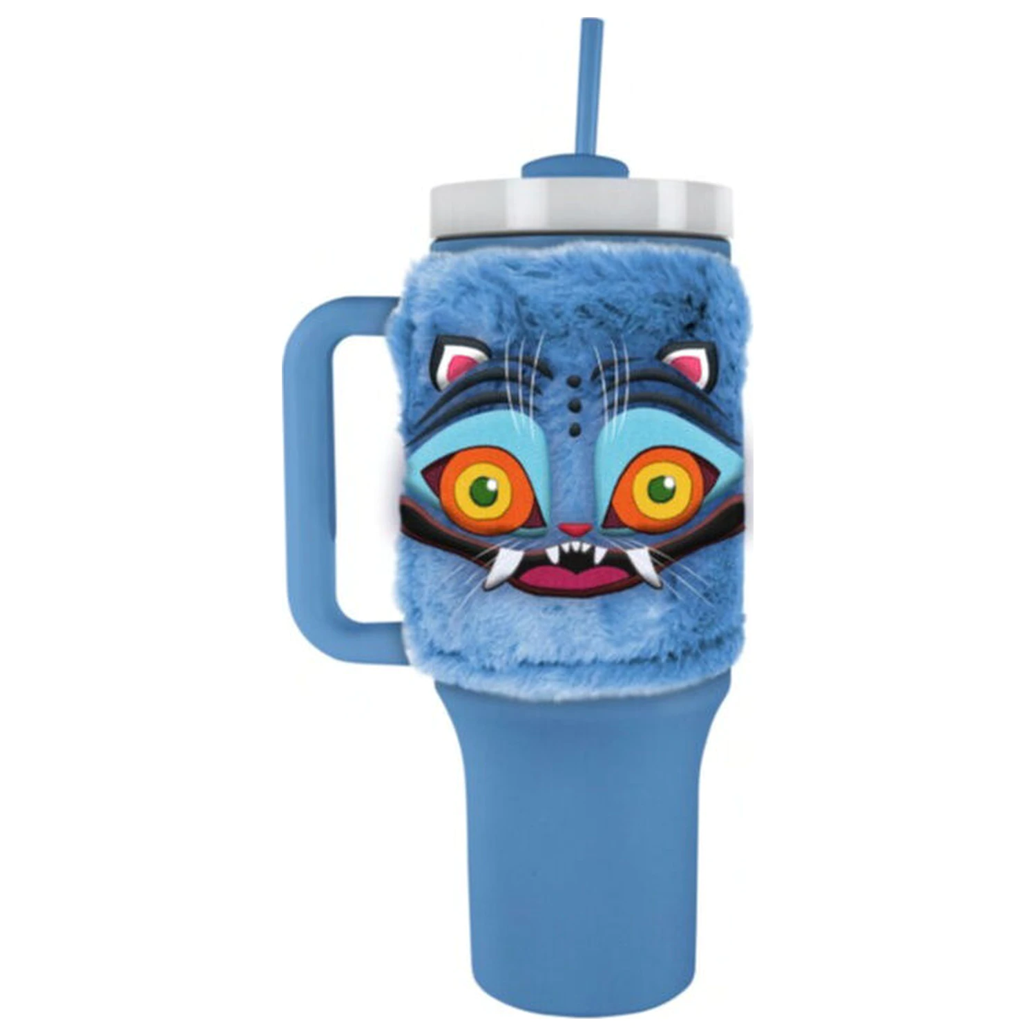 KPop Demon Hunters Derpy Thermo Trinkbecher mit Strohhalm Produktfoto