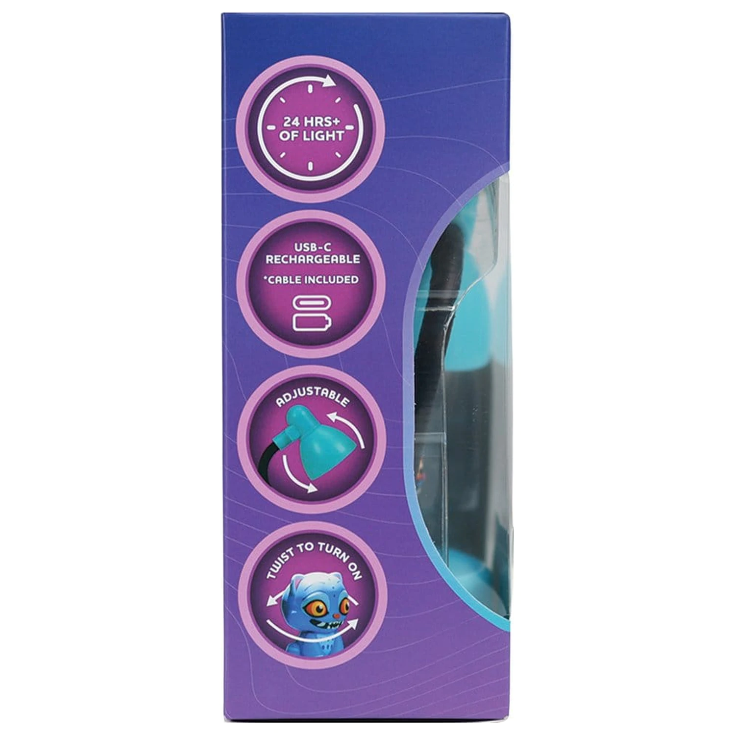 KPop Demon Hunters Mini LED-Licht mit Figur Derpy 11 cm Produktfoto