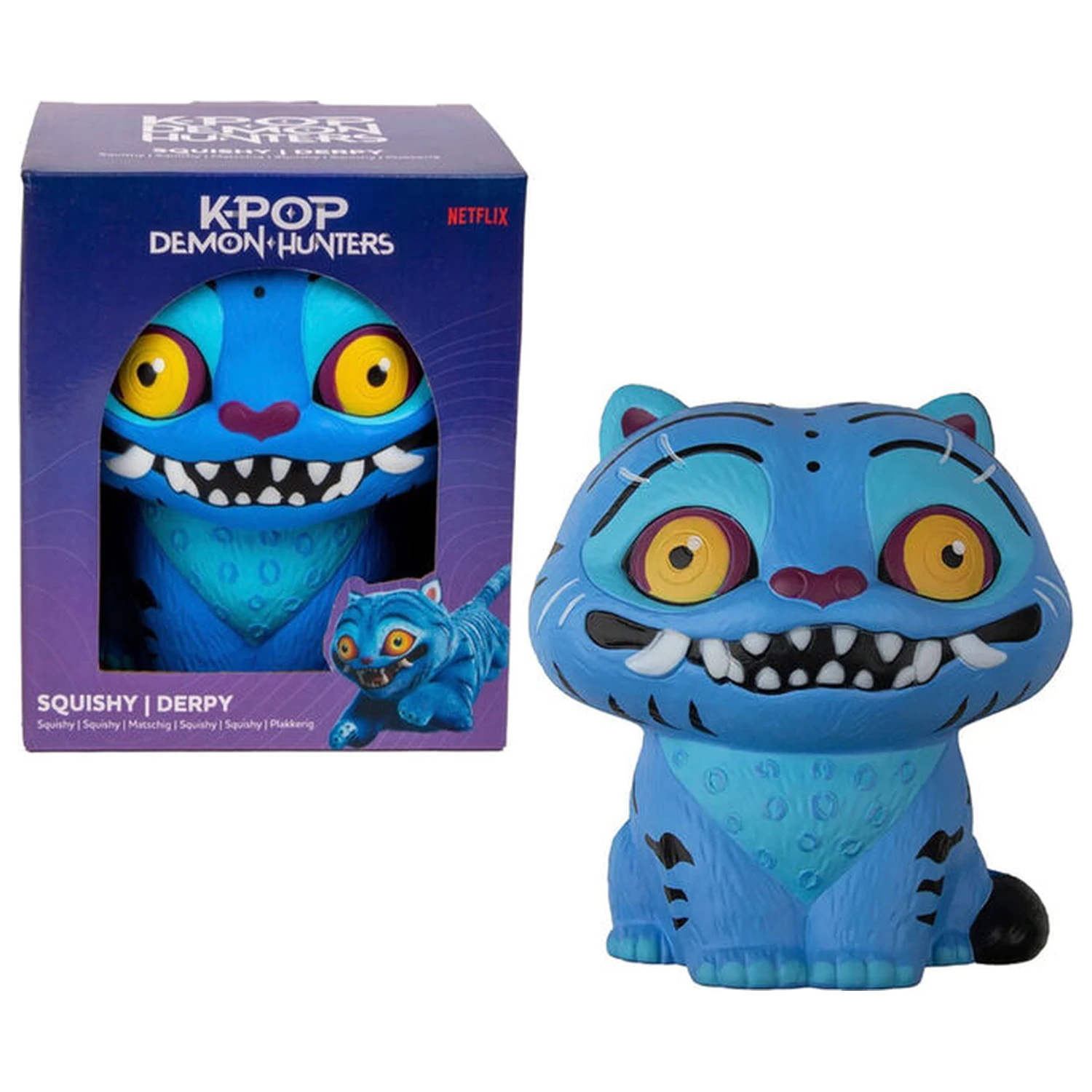 KPop Demon Hunters Derpy Squishy Figur Produktfoto