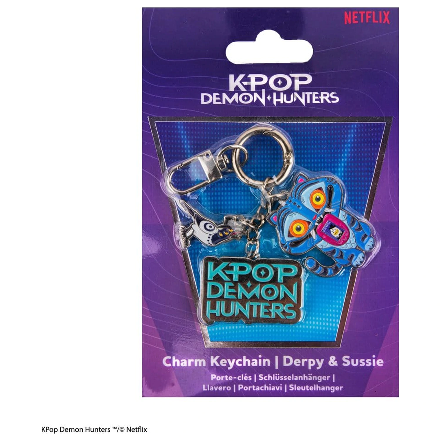 KPop Demon Hunters Charm Schlüsselanhänger Derpy & Sussie Produktfoto