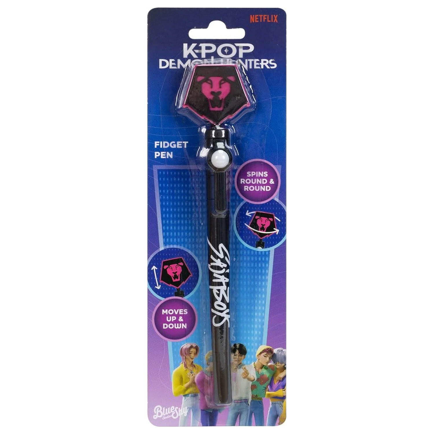 KPop Demon Hunters Fidget Stift Saja Boys Produktfoto