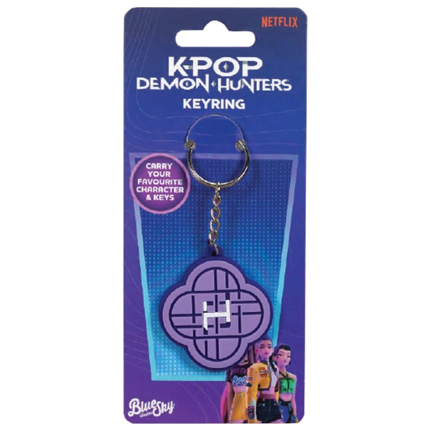KPop Demon Hunters 2D Schlüsselanhänger Huntr/x Produktfoto