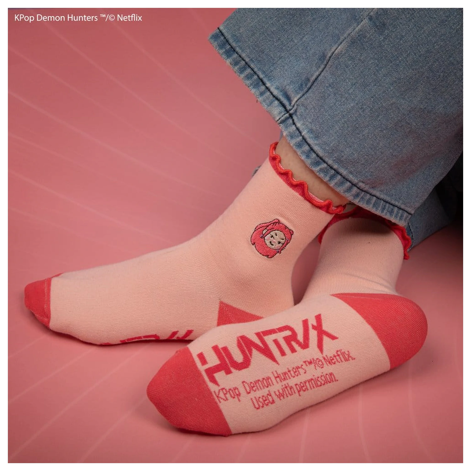 KPop Demon Hunters Socken Set mit 3 HUNTR/X Produktfoto