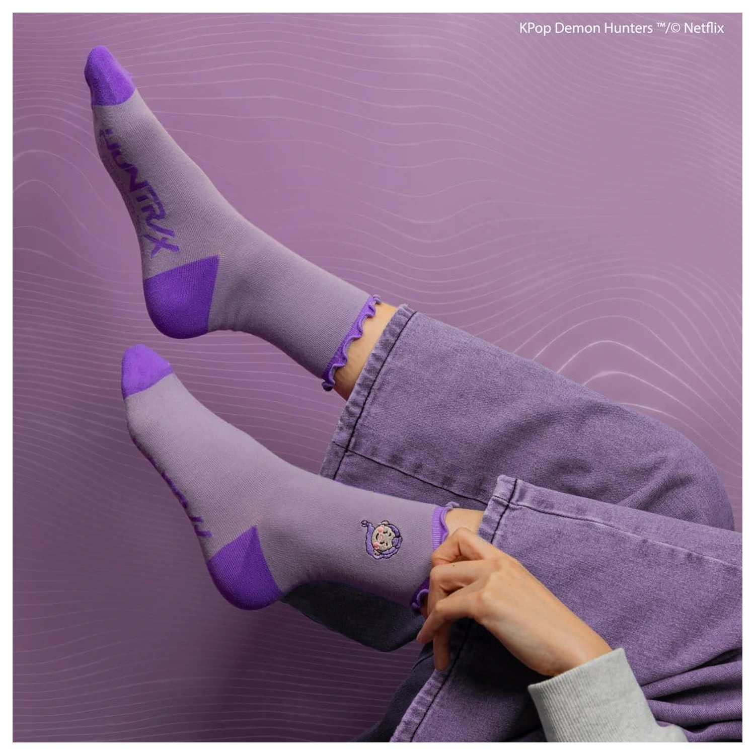 KPop Demon Hunters Socken Set mit 3 HUNTR/X Produktfoto