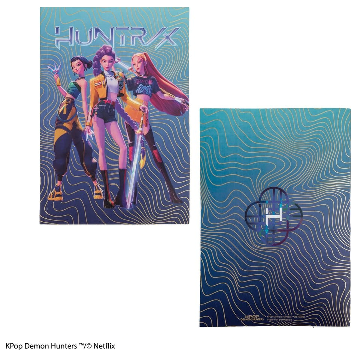 KPop Demon Hunters Notizbuch HUNTR/X Produktfoto