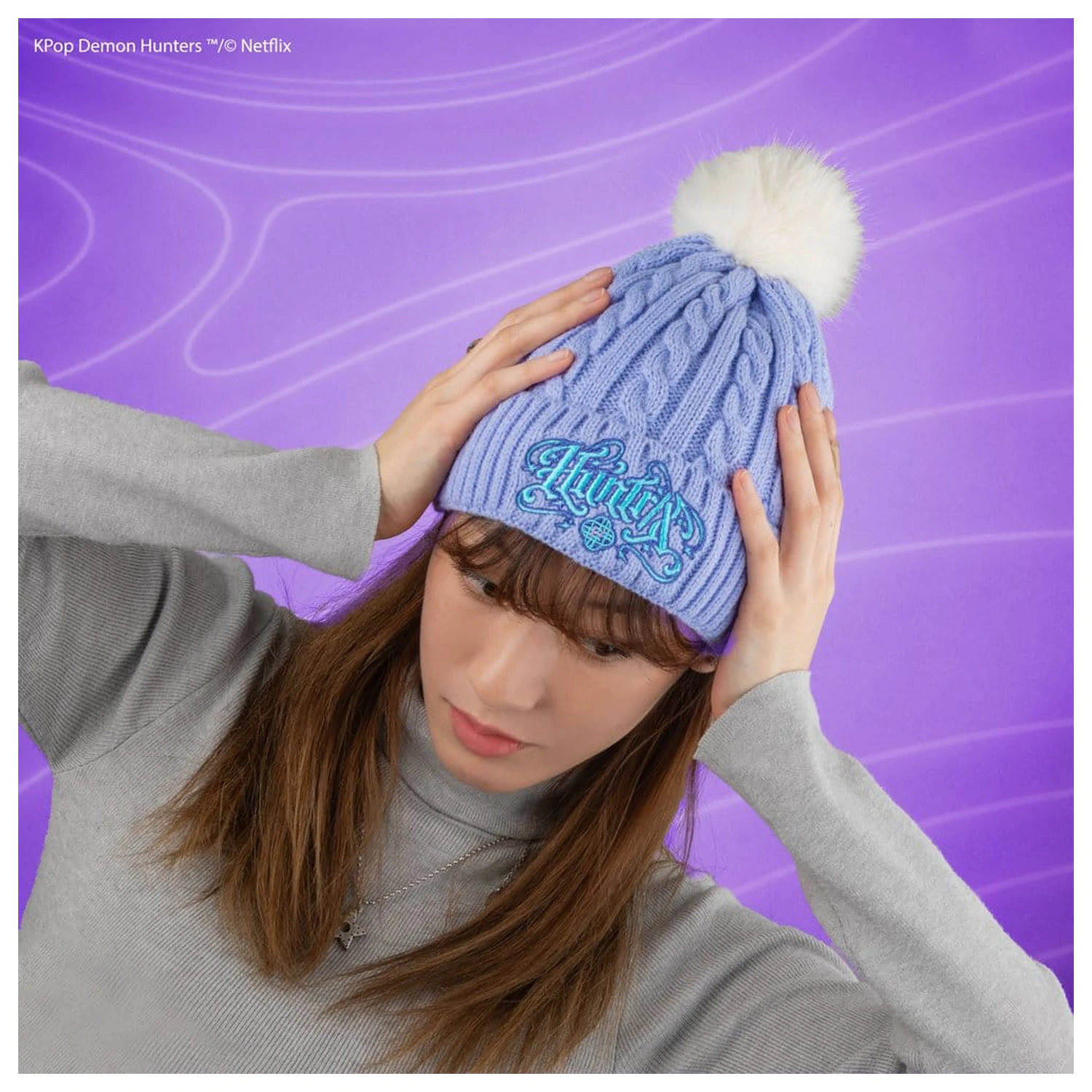 KPop Demon Hunters Beanie HUNTR/X Mütze Produktfoto