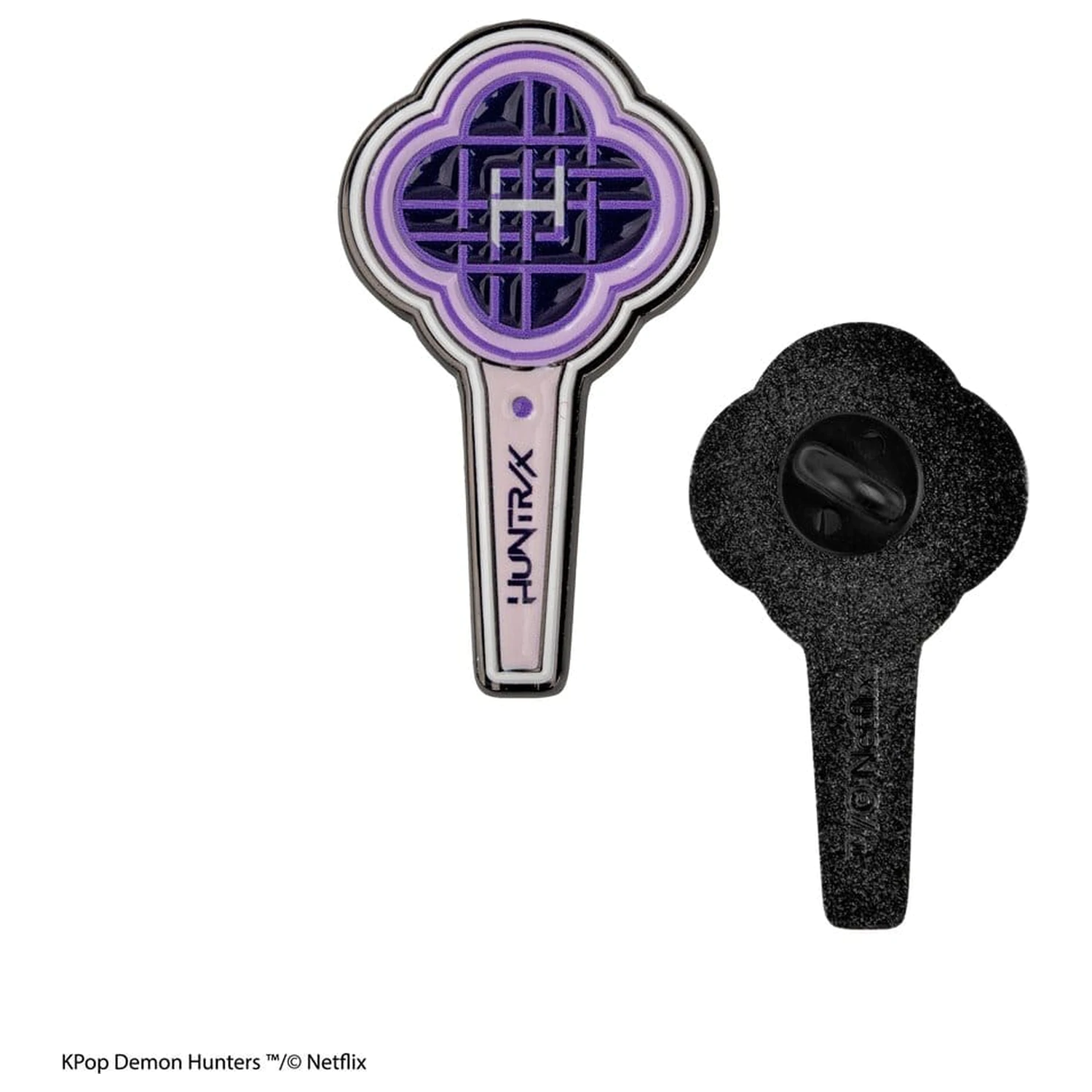 KPop Demon Hunters Anstecknadel HUNTR/X Light Stick Produktfoto
