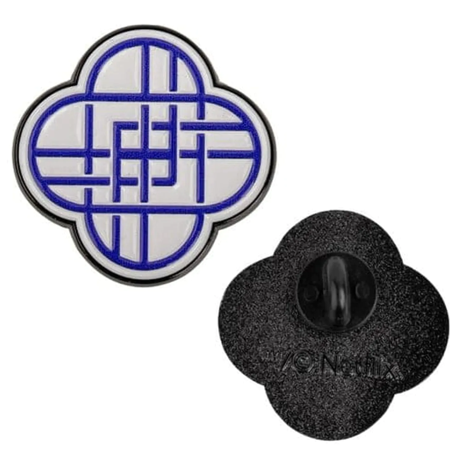 KPop Demon Hunters Anstecker HUNTR/X Logo Produktfoto
