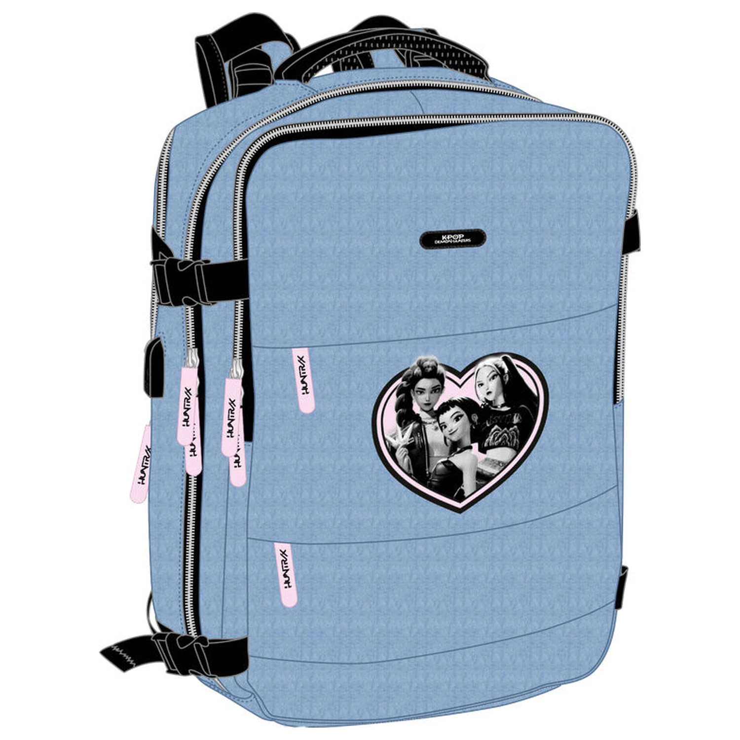 Kpop Demon Hunters Huntrix Kabine Reiserucksack 44cm Produktfoto