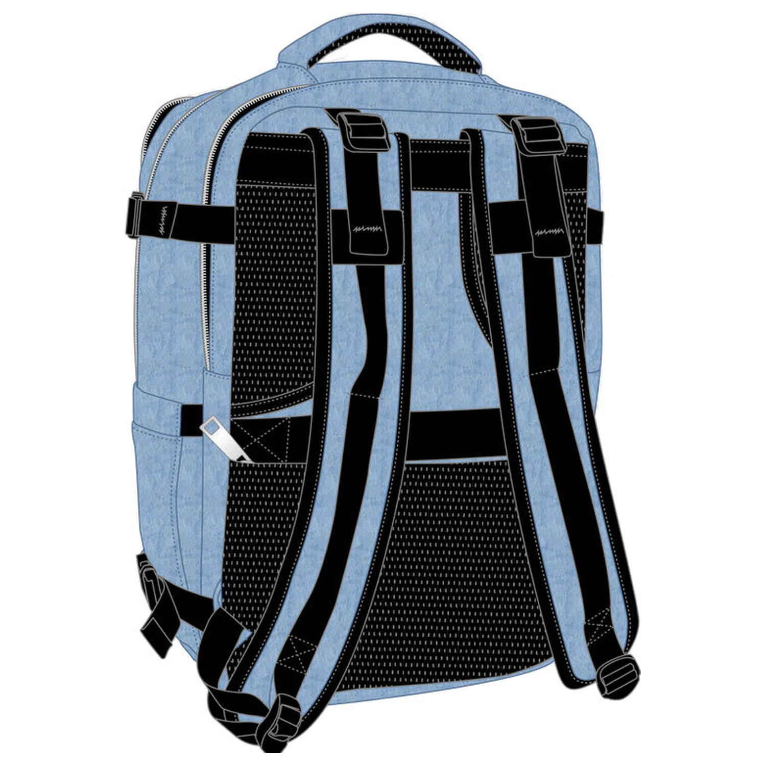 Kpop Demon Hunters Huntrix Kabine Reiserucksack 44cm Produktfoto