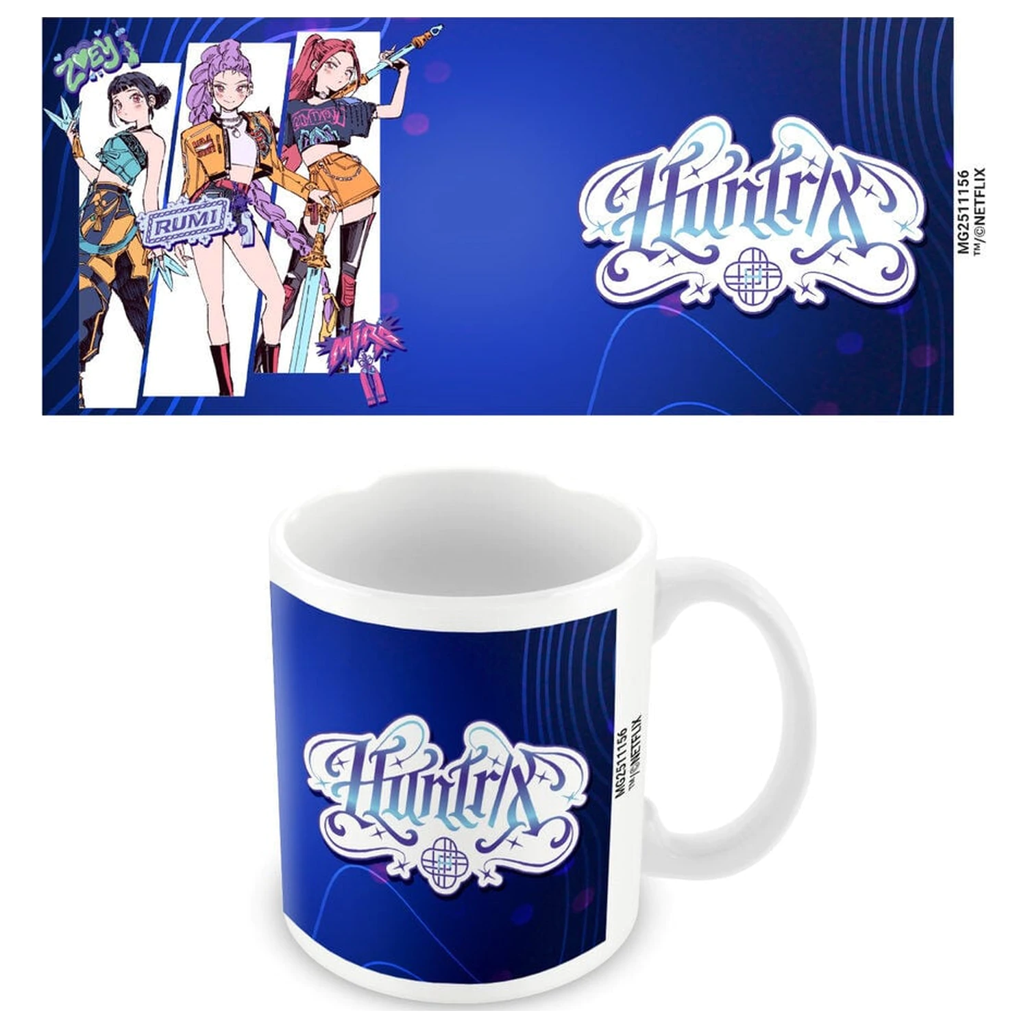 Kpop Demon Hunters Huntrix Logo Tasse 325ml Produktfoto