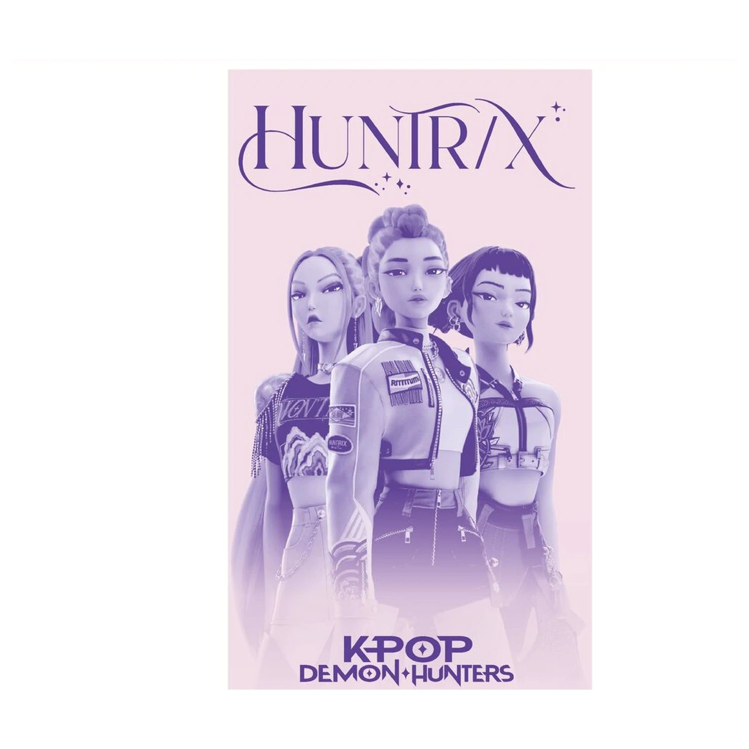 KPop Demon Hunters Huntrix Mikrofasertuch Produktfoto