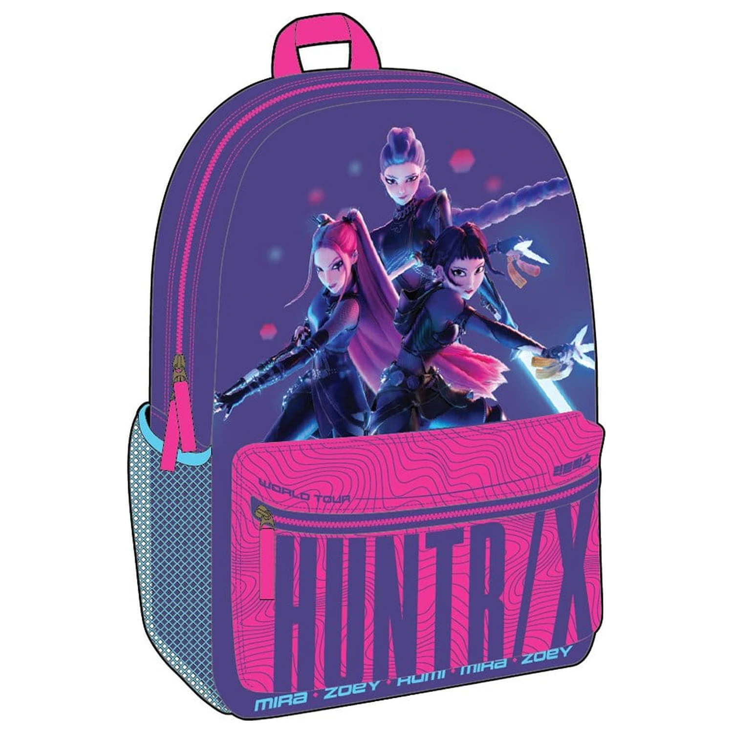 KPop Demon Hunters Tasche Rucksack Huntrix Produktfoto