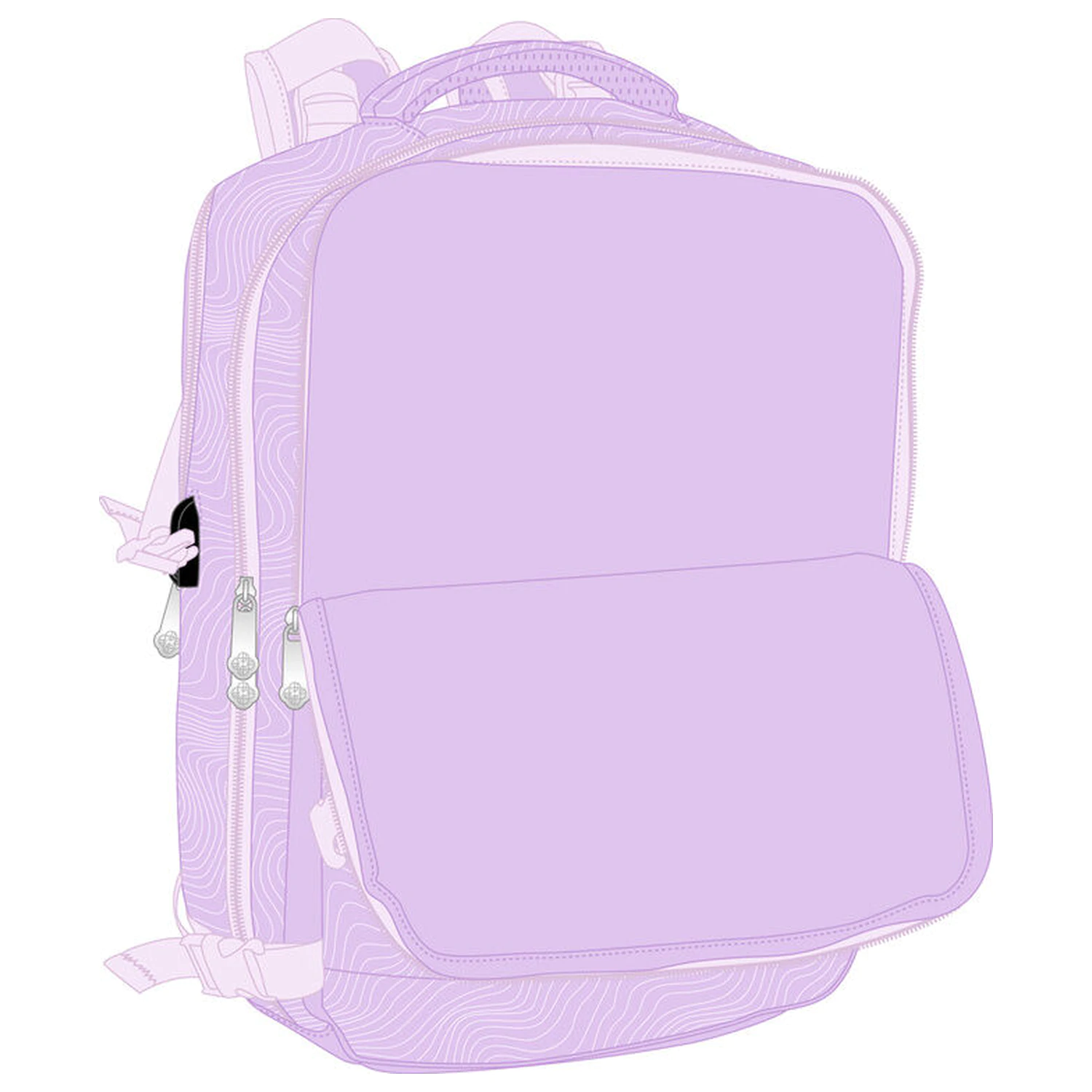 Demon Hunters Kpop Iconic Cabin Reiserucksack 44cm Produktfoto