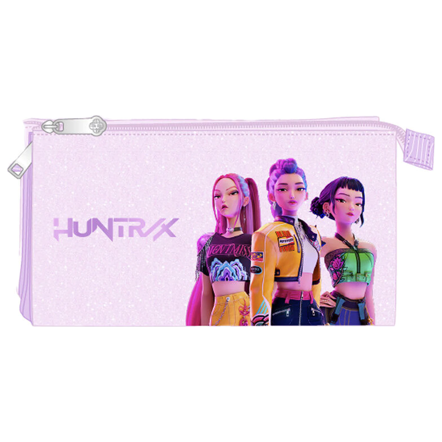 Kpop Demon Hunters Iconic dreifach Federmäppchen Produktfoto