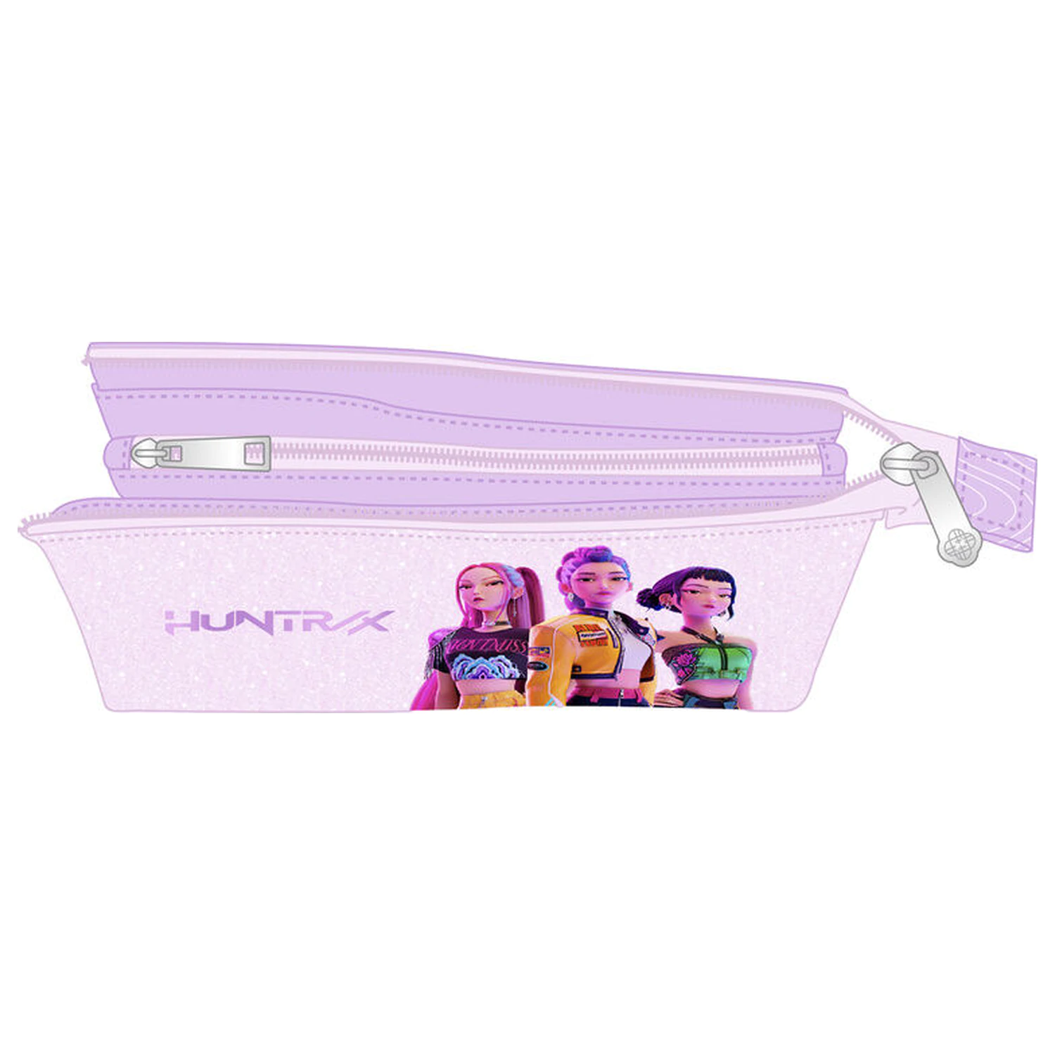 Kpop Demon Hunters Iconic dreifach Federmäppchen Produktfoto