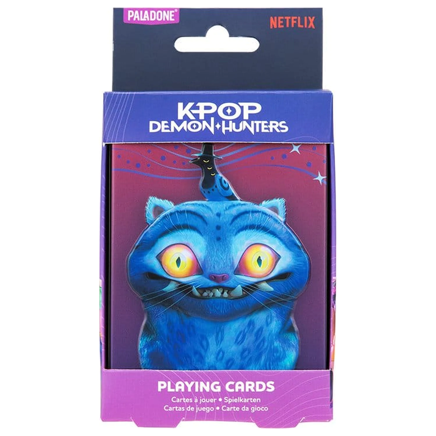 KPop Demon Hunters Spielkarten in einer Dose Produktfoto