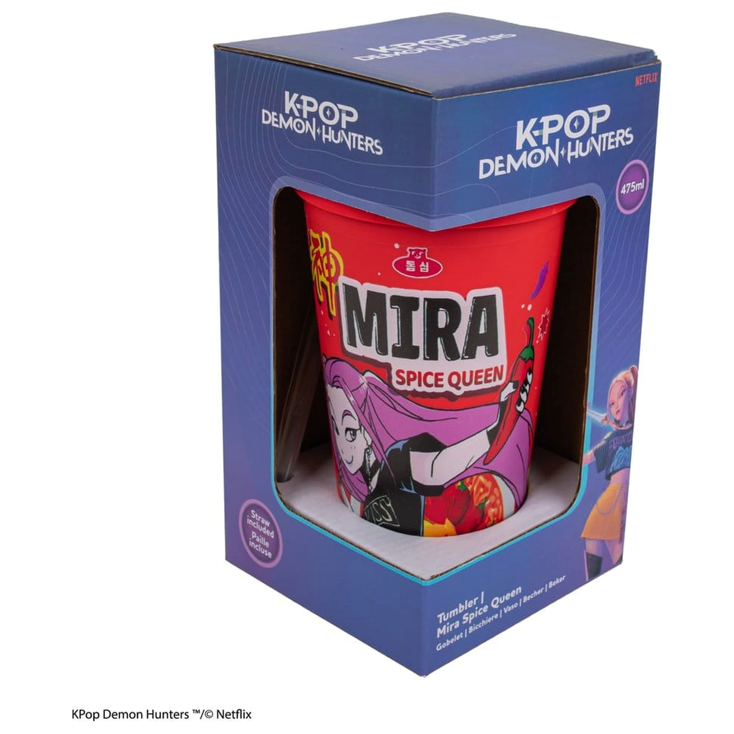 KPop Demon Hunters Becher Mira Spice Queen Produktfoto