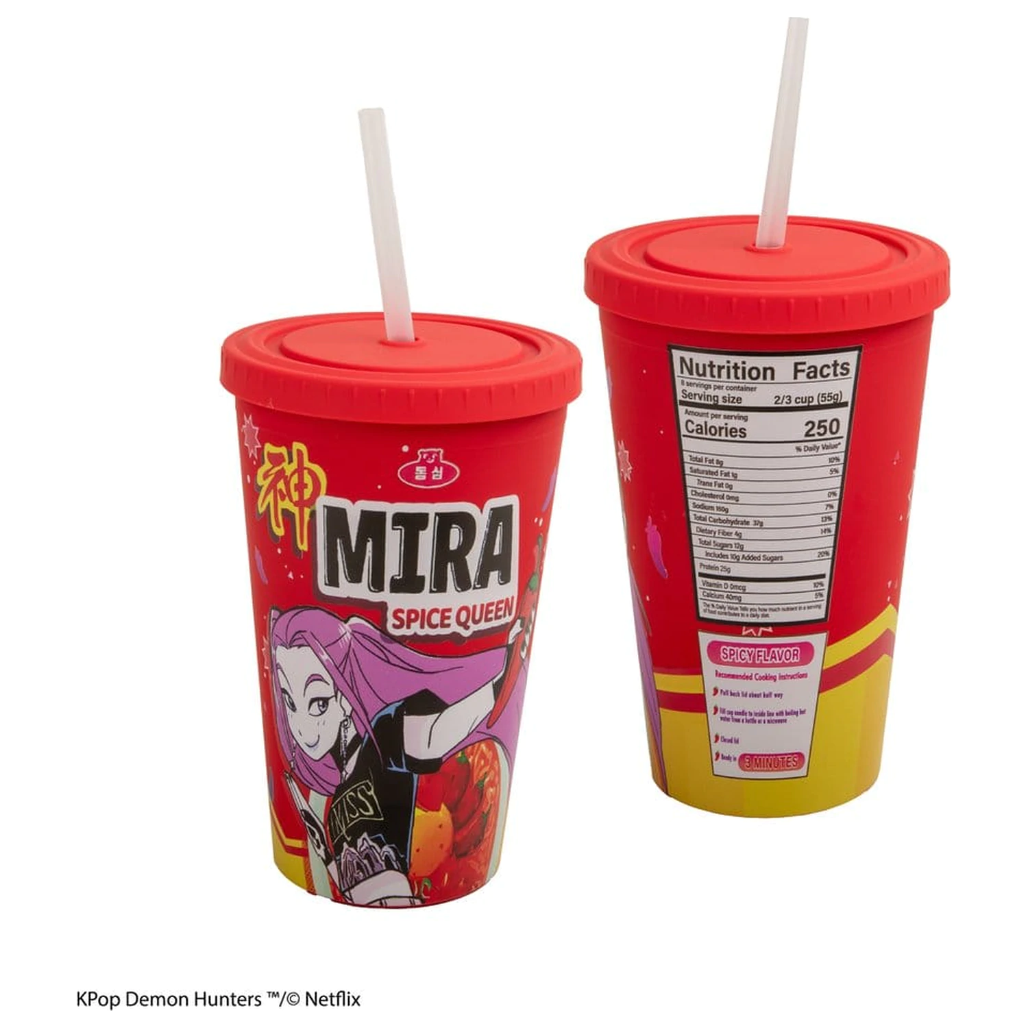 KPop Demon Hunters Becher Mira Spice Queen Produktfoto