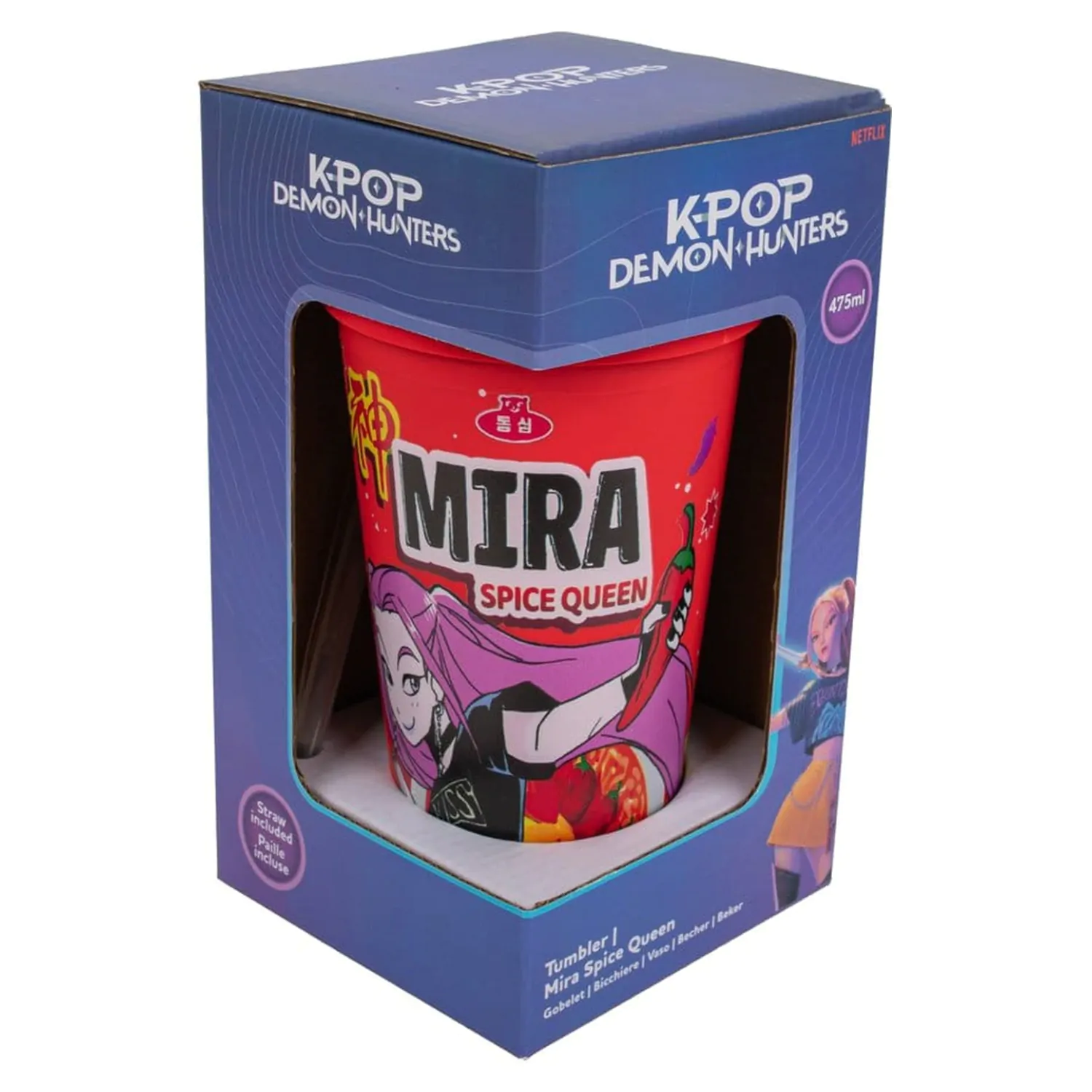 KPop Demon Hunters Becher Mira Spice Queen Produktfoto