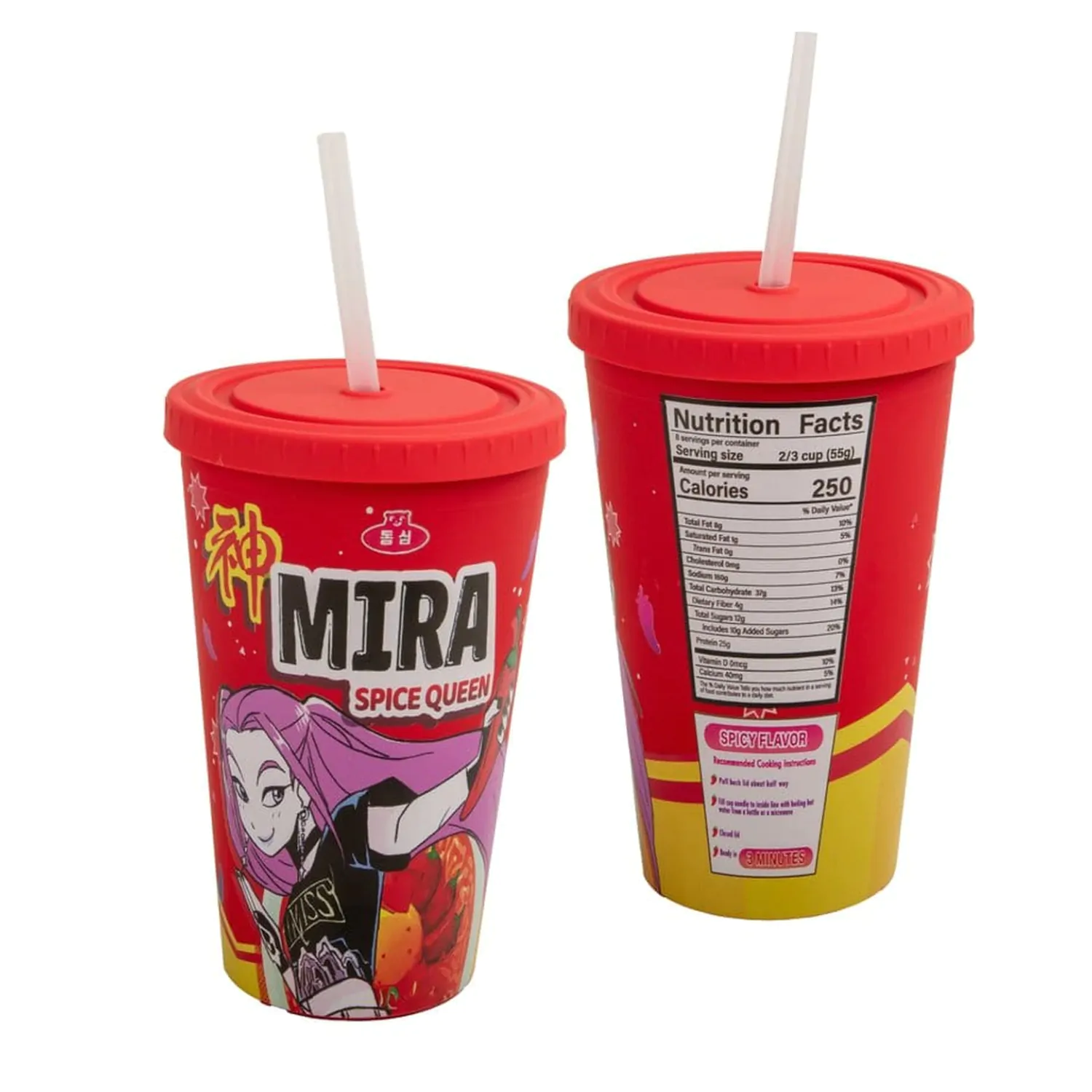 KPop Demon Hunters Becher Mira Spice Queen Produktfoto