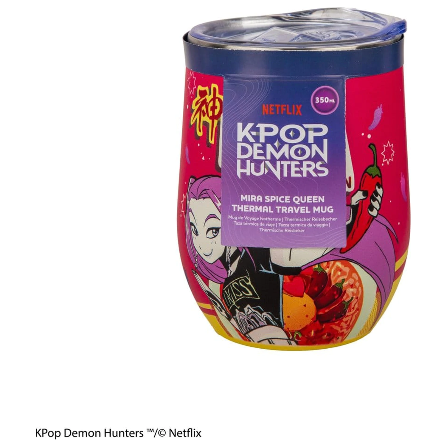 KPop Demon Hunters Reisebecher Mira Spice Queen Produktfoto
