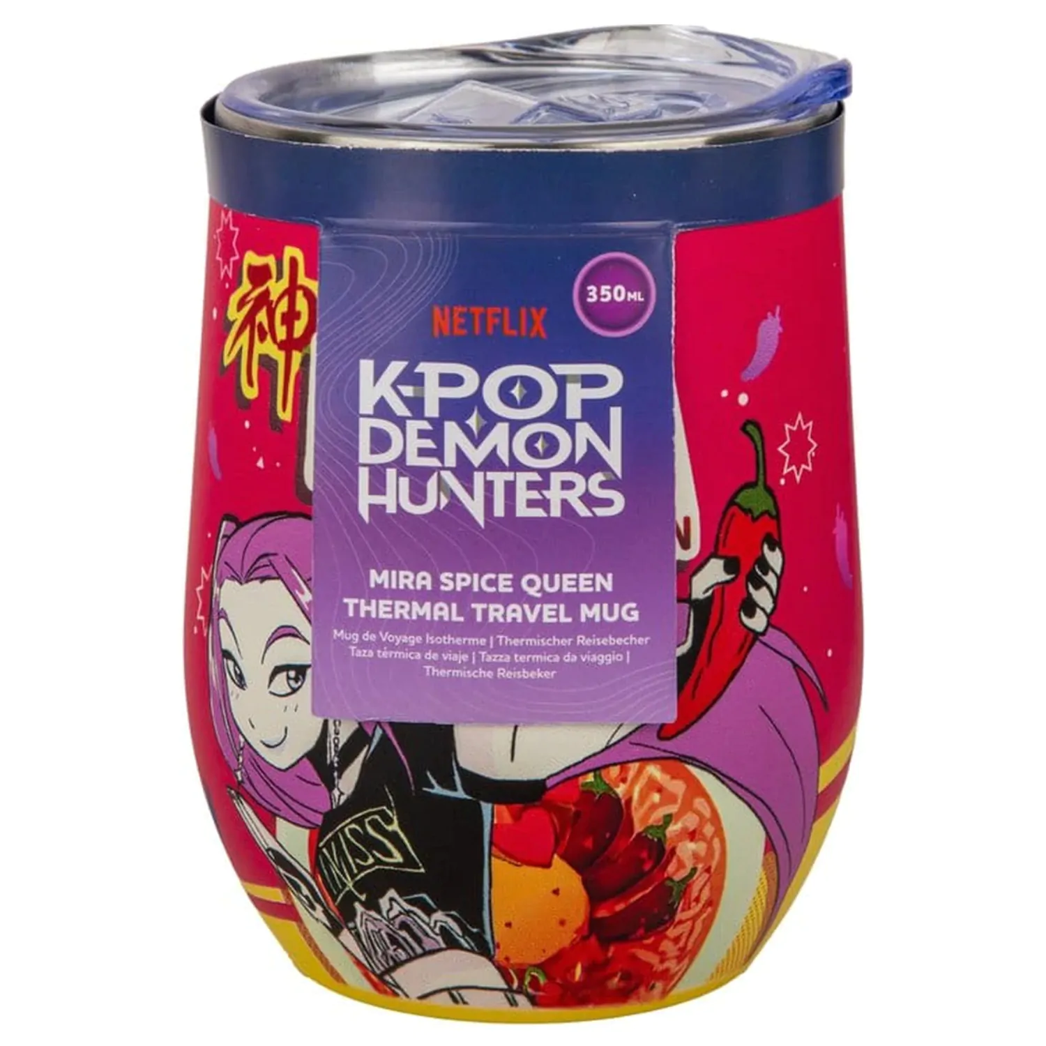 KPop Demon Hunters Reisebecher Mira Spice Queen Produktfoto
