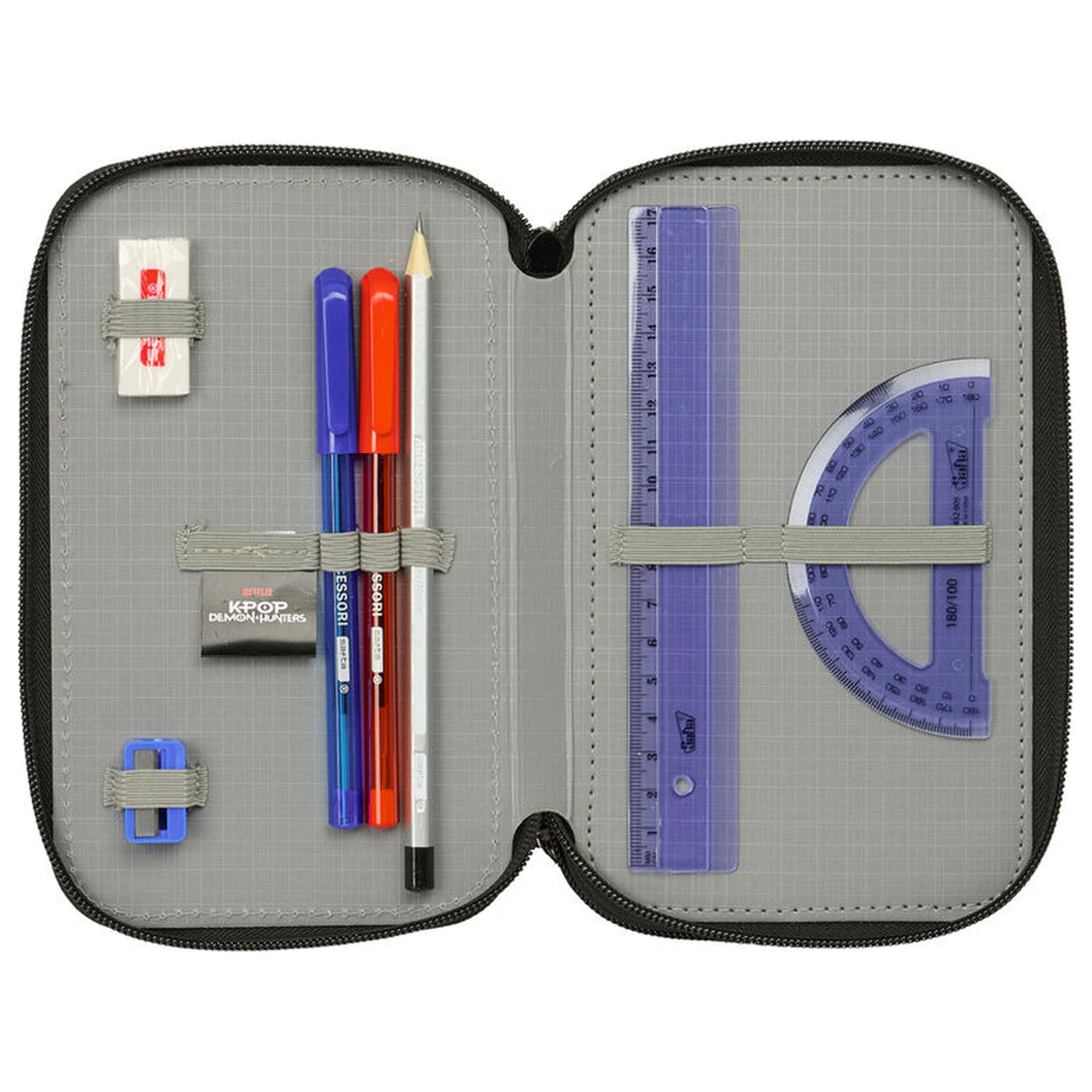 Kpop Demon Hunters Negra dreifaches Etui 37 Stück Produktfoto
