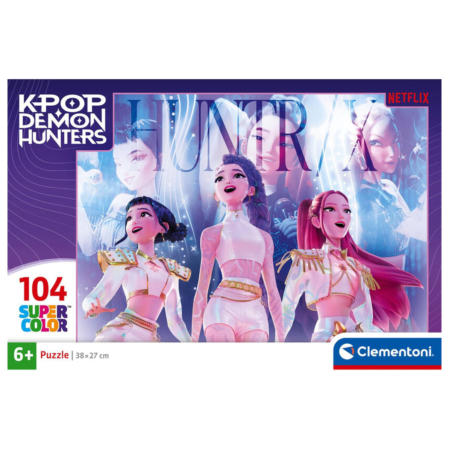 Kpop Demon Hunters Puzzle 104 Teile Produktfoto