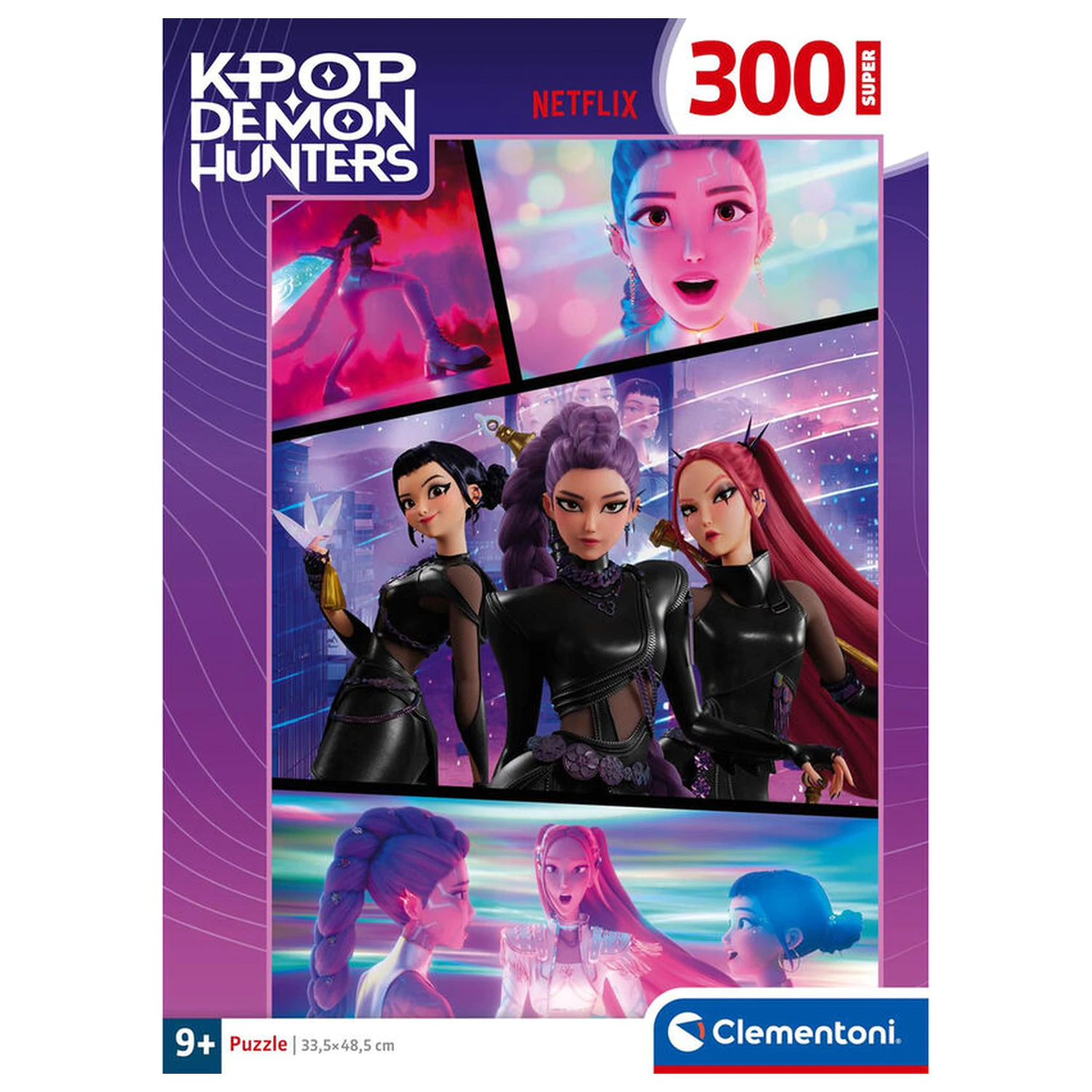 Kpop Demon Hunters Puzzle 300 Teile Produktfoto