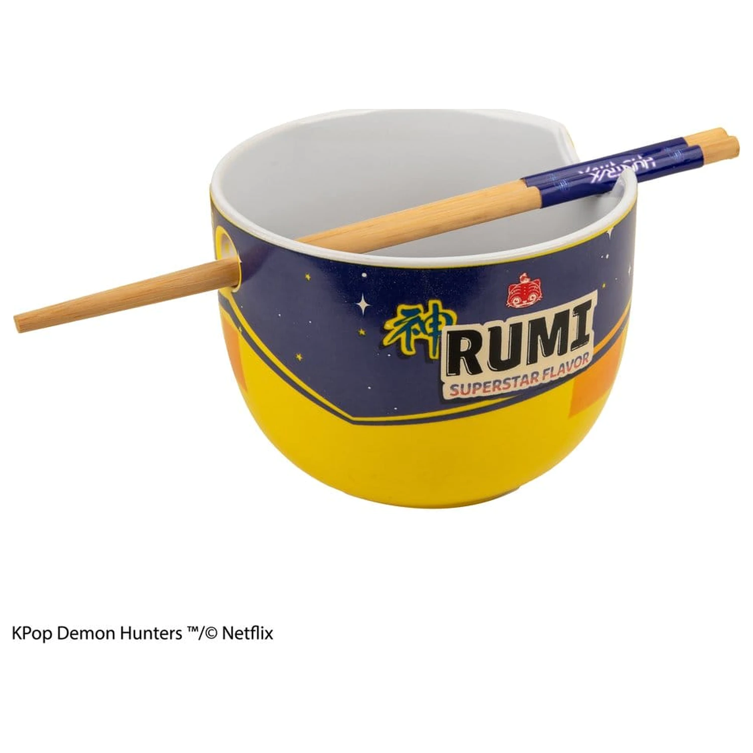 KPop Demon Hunters Ramen Schale mit Essstäbchen Rumi Superstar Flavor Produktfoto