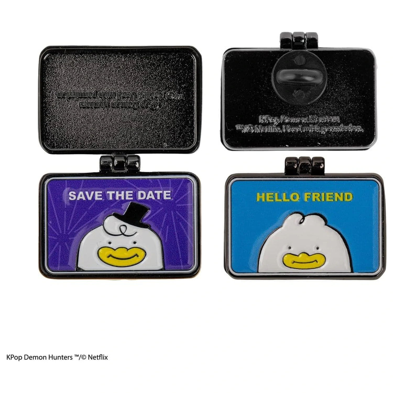 KPop Demon Hunters Pin Rujinu Buchstaben Produktfoto