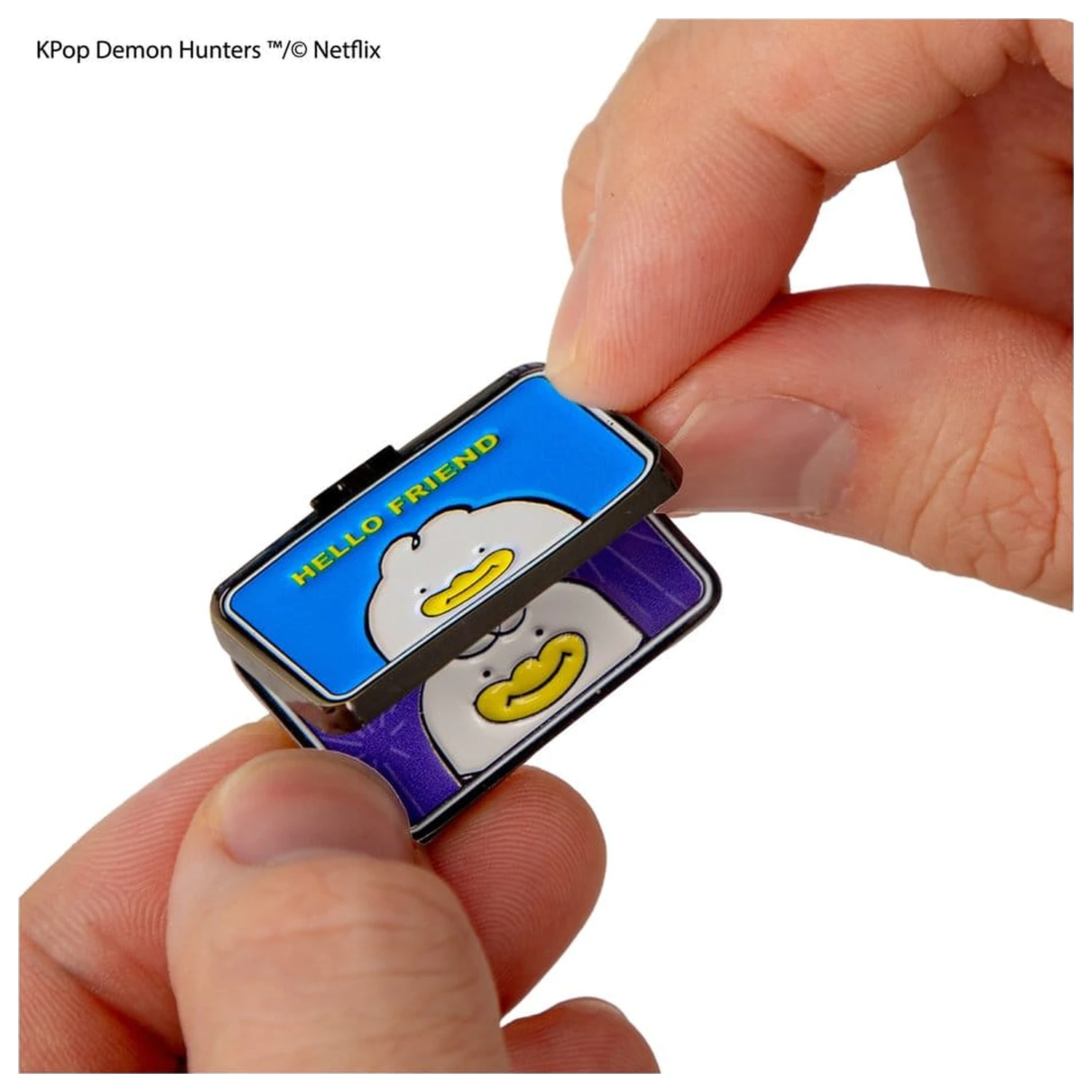 KPop Demon Hunters Pin Rujinu Buchstaben Produktfoto