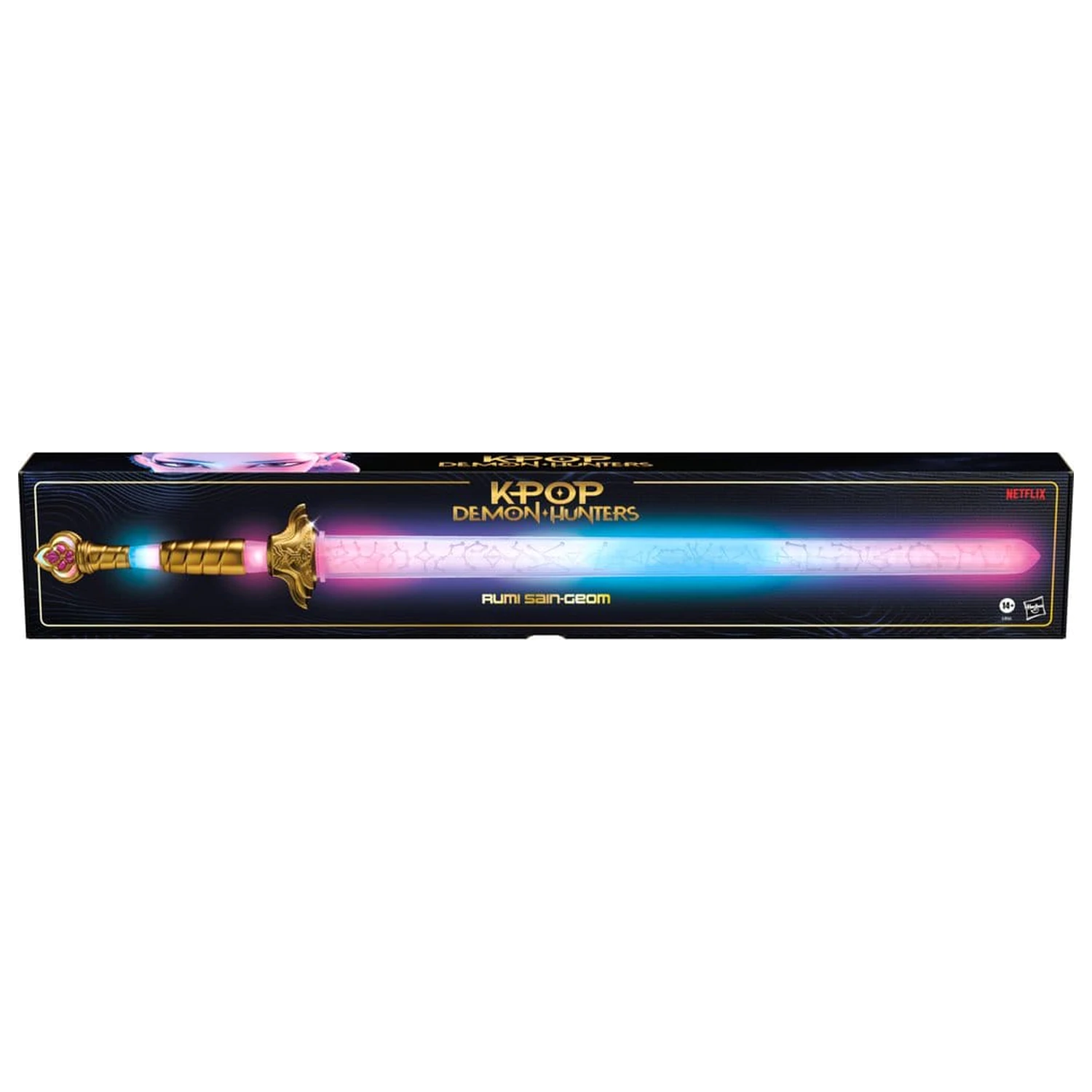 KPop Demon Hunters Rumi Sain-Geom Premium elektronisches Schwert Produktfoto