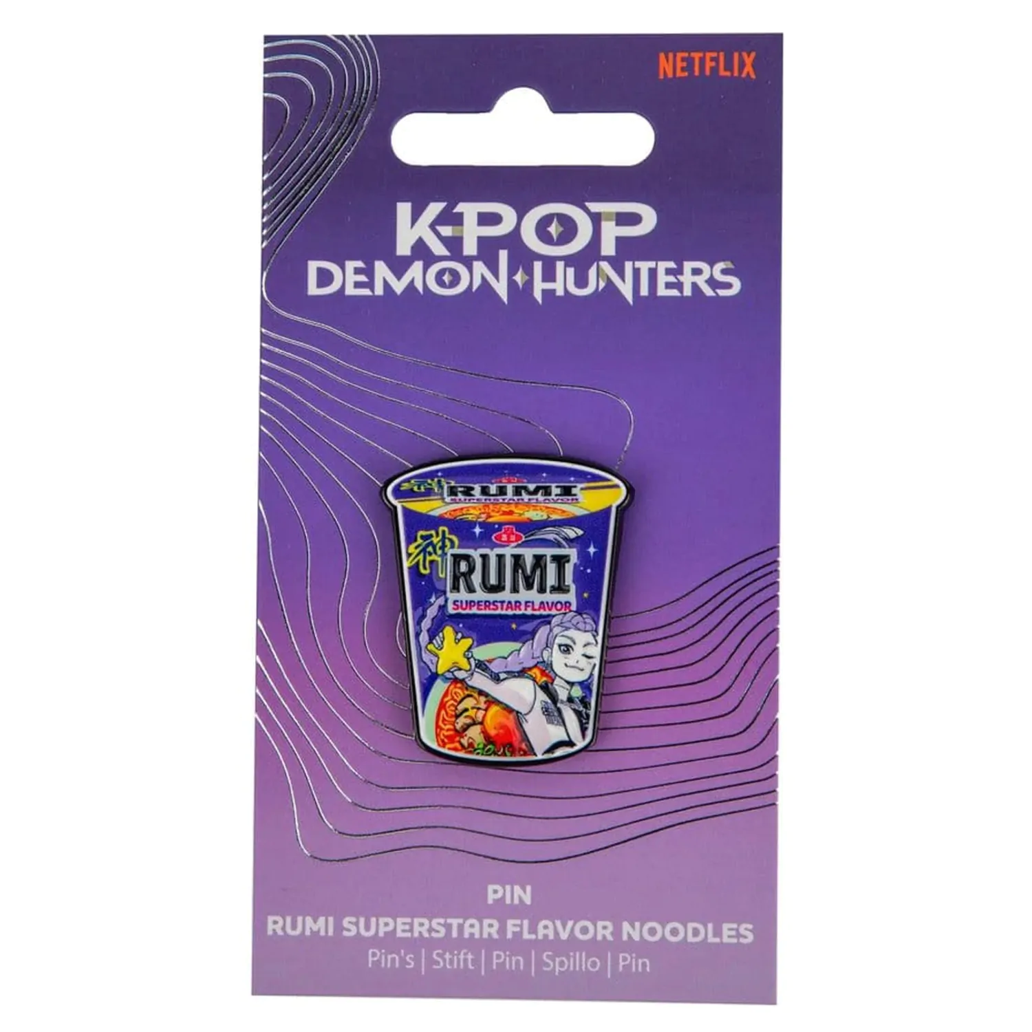 KPop Demon Hunters Pin Rumi Superstar Flavor Nudeln Produktfoto