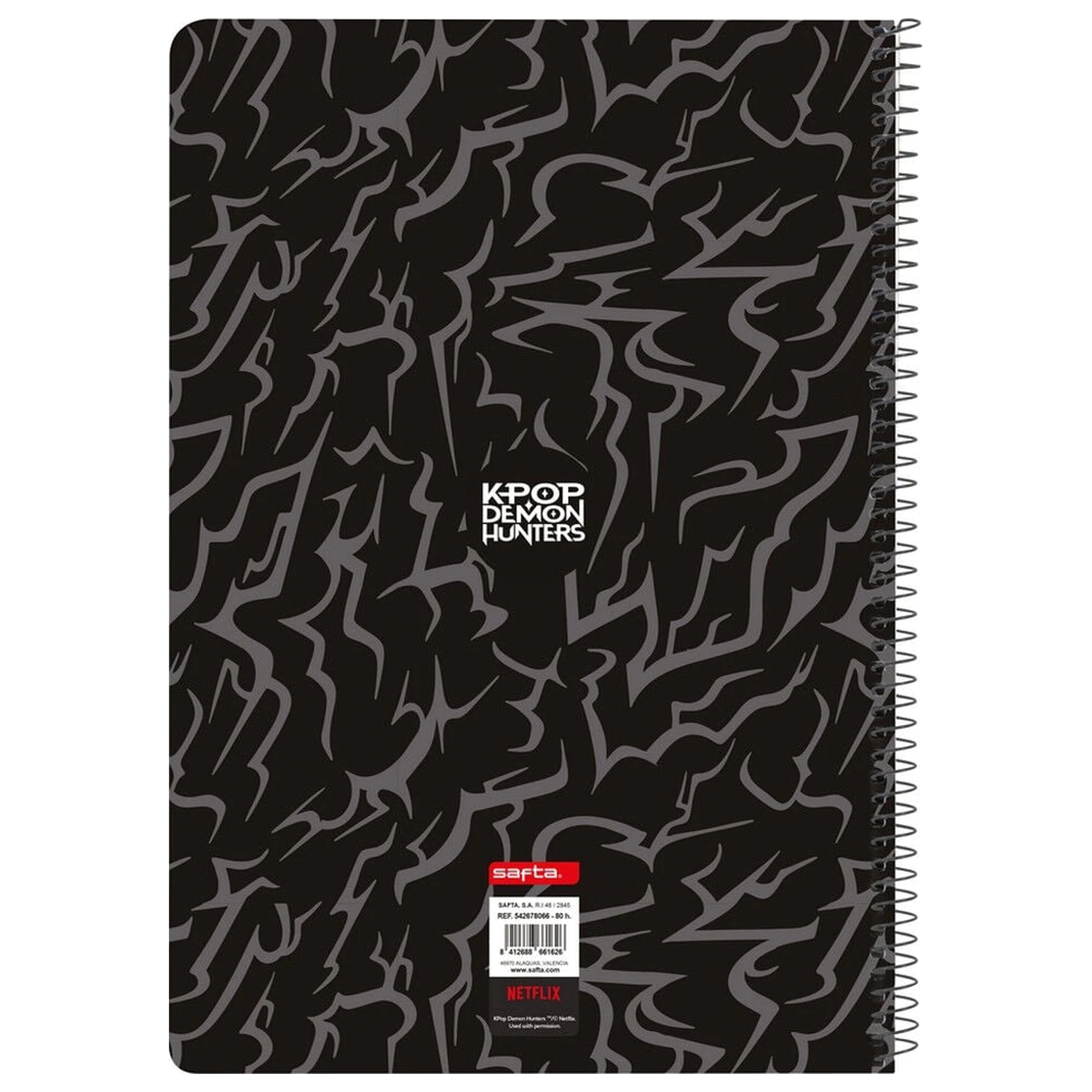 Kpop Demon Hunters Saja Boys A5 Notizbuch Produktfoto