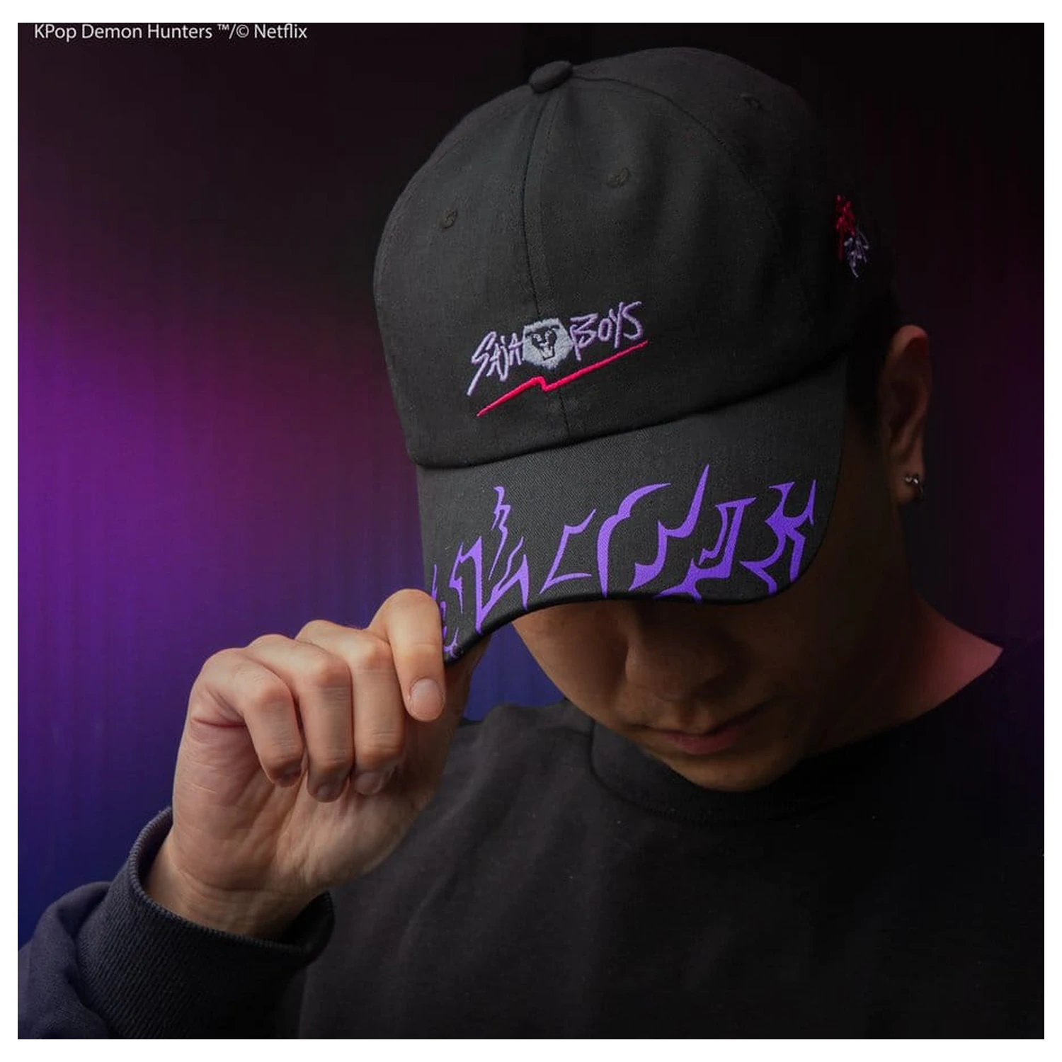 KPop Demon Hunters Baseballkappe Saja boys Produktfoto