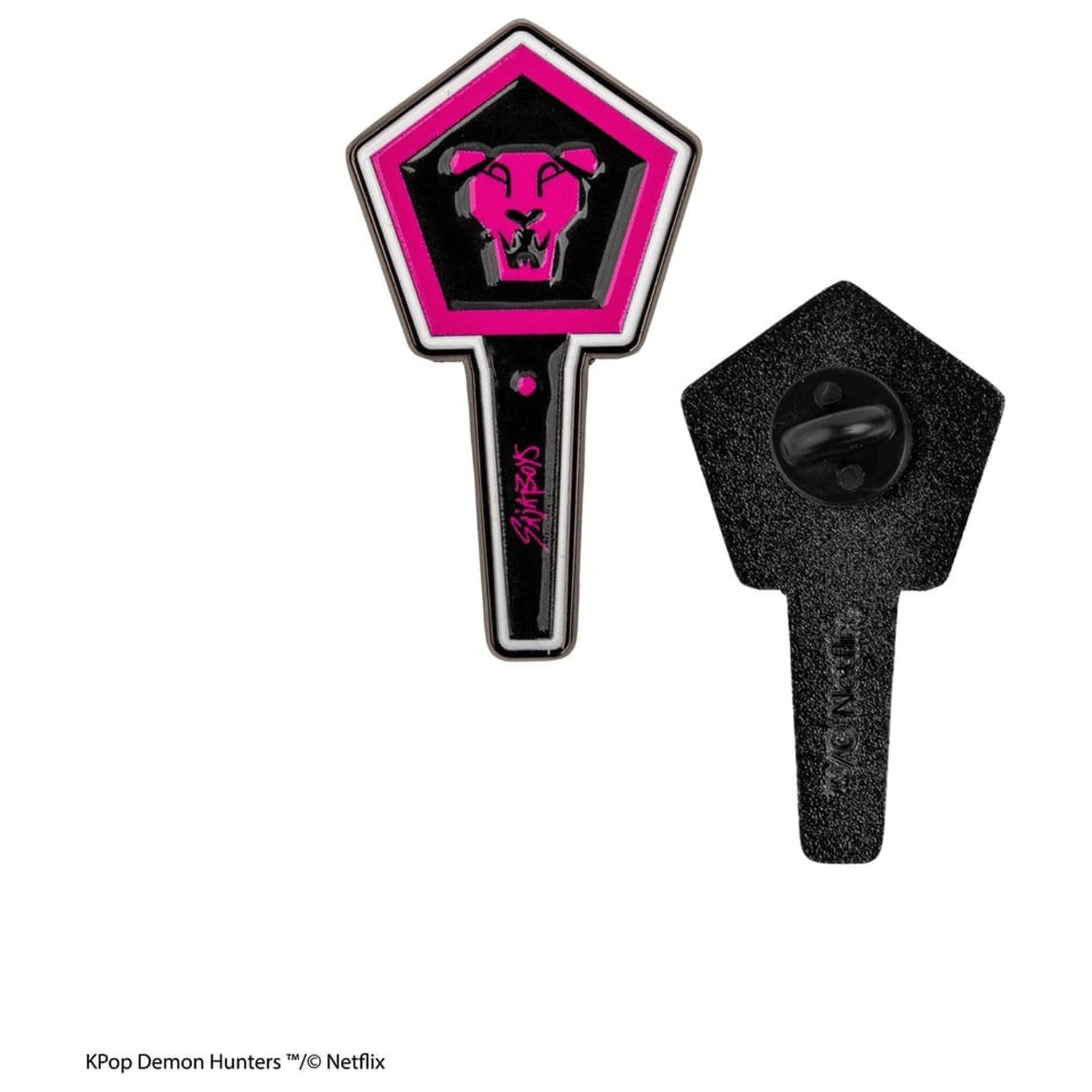 KPop Demon Hunters Anstecknadel Saja Boys Light Stick Produktfoto