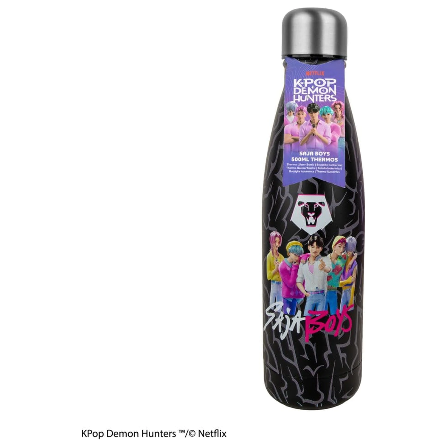 KPop Demon Hunters Trinkflasche Saja Boys Produktfoto