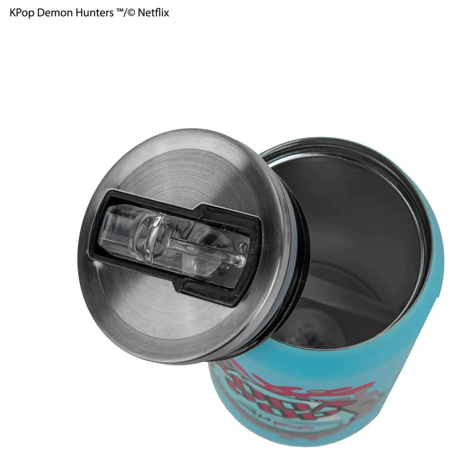 KPop Demon Hunters Thermal Trinkhalmbecher Soda Pop Can Produktfoto