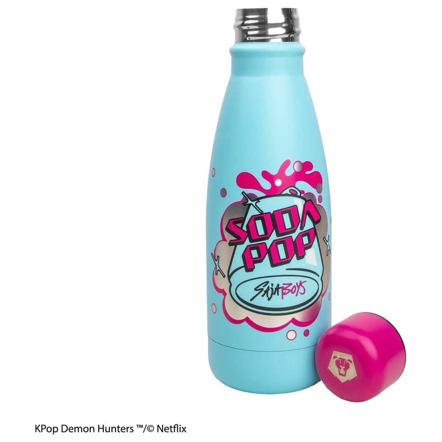 KPop Demon Hunters Mini Wasserflasche Soda Pop Produktfoto
