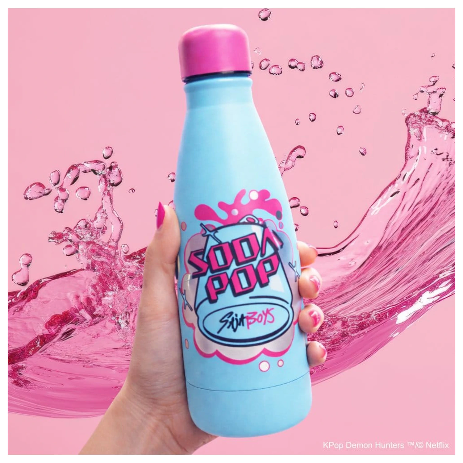 KPop Demon Hunters Mini Wasserflasche Soda Pop Produktfoto