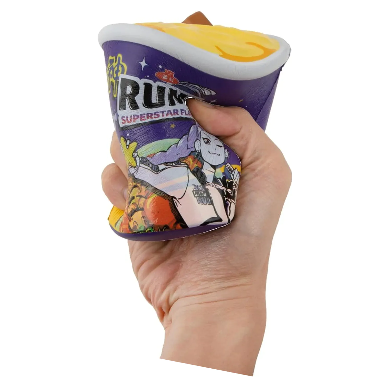 KPop Demon Hunters Squishy Anti-Stress-Figur Rumi Superstar Flavor Noodles Produktfoto