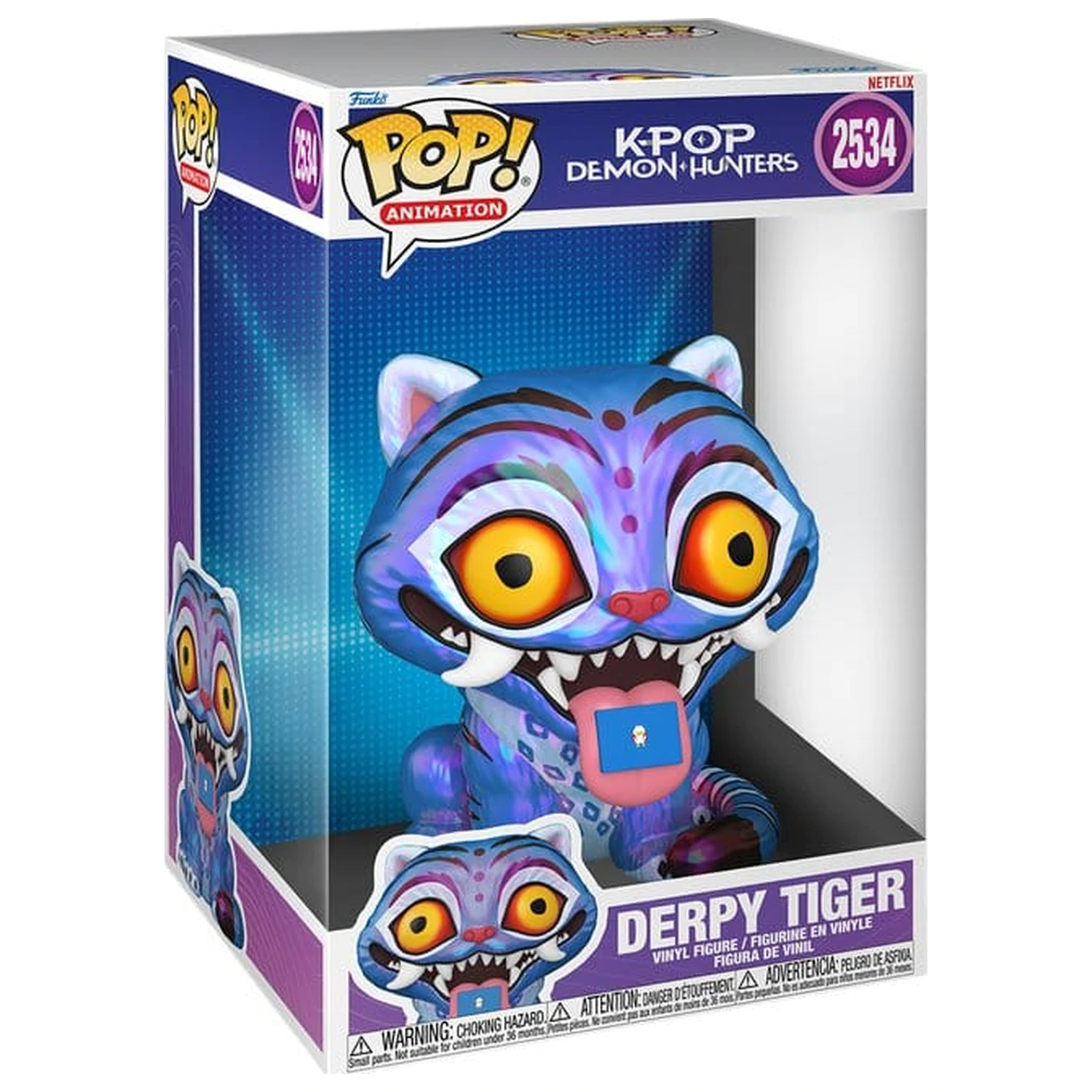 KPop Demon Hunters Super Sized Jumbo Funko POP! Vinyl Figur Derpy 25 cm Produktfoto