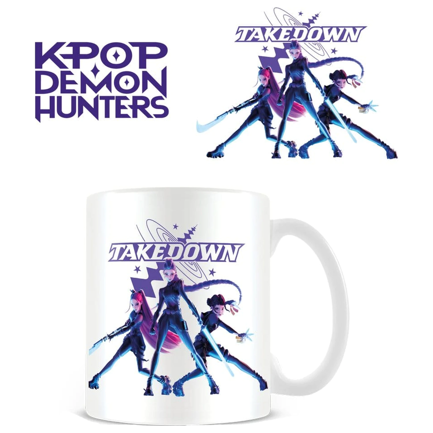 KPop Demon Hunters Tasse Takedown White Produktfoto