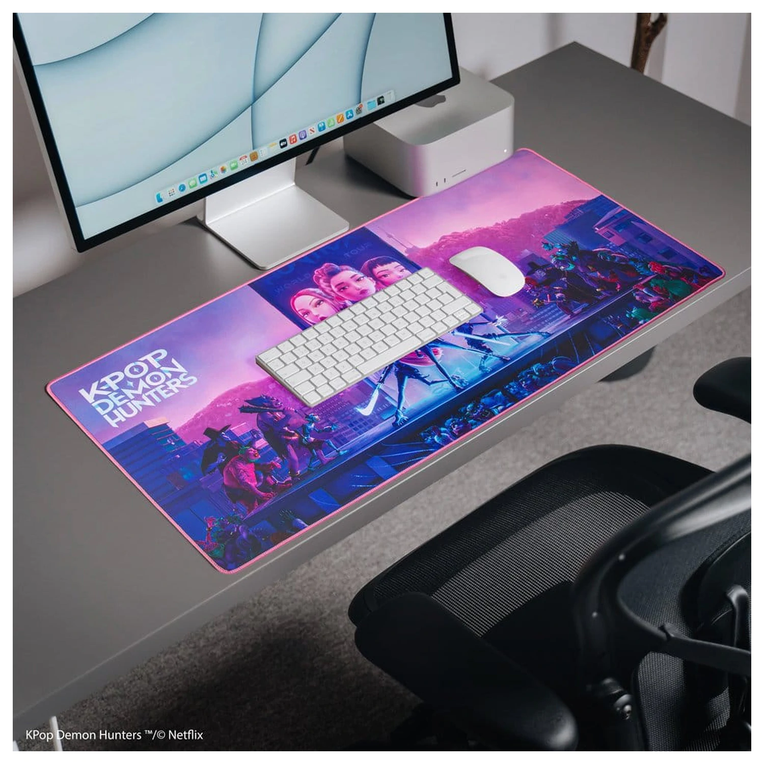 KPop Demon Hunters Schreibtischunterlage Takedown XL Produktfoto