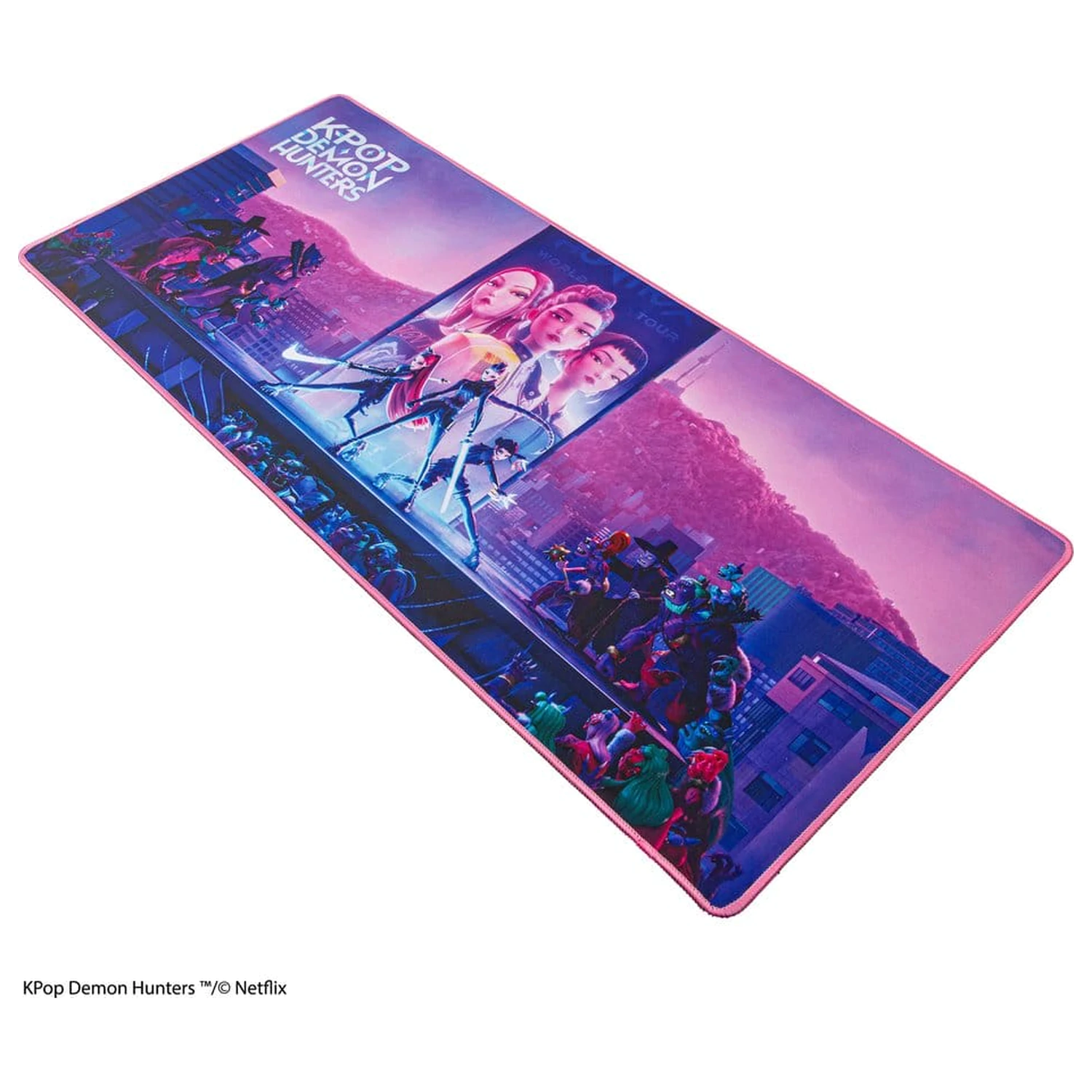 KPop Demon Hunters Schreibtischunterlage Takedown XL Produktfoto