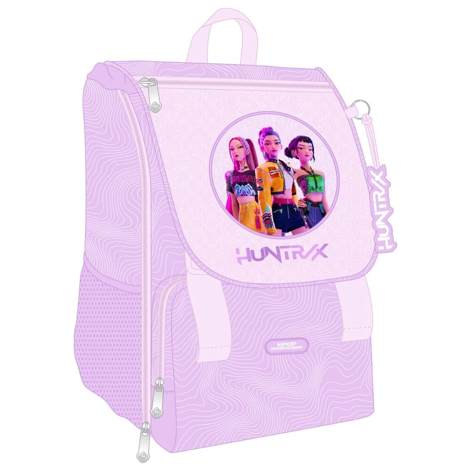 Kpop Demon Hunters erweiterbarer Rucksack 41cm Produktfoto