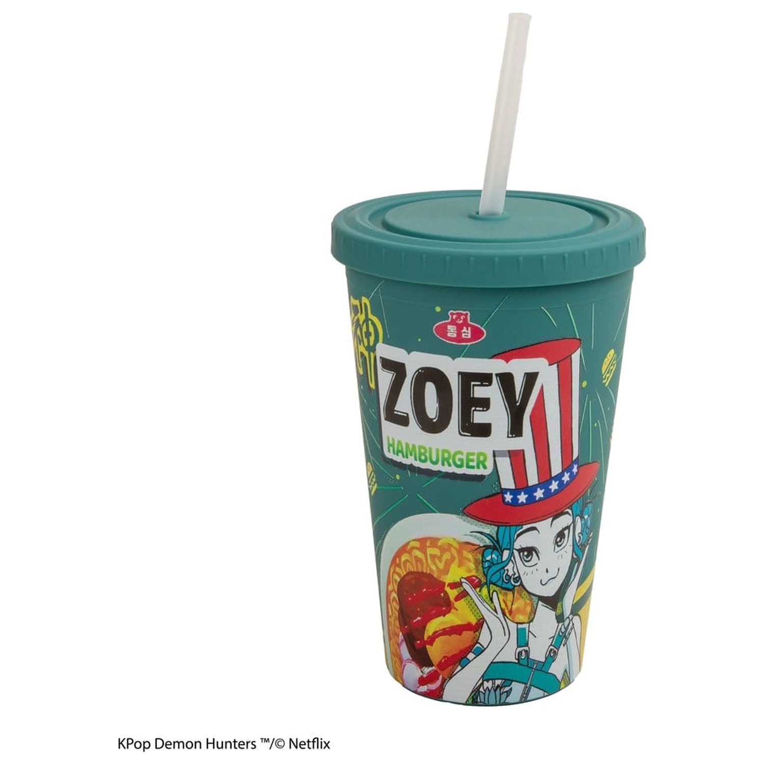 KPop Demon Hunters Becher Zoey Hamburger Produktfoto